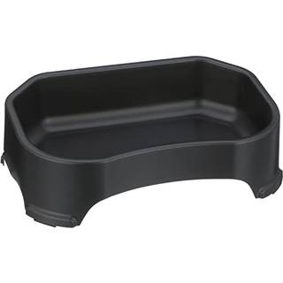 Neater Pet Brands Big Bowl - Ekstra stor vandsk?l til hunde (1,25 gallon/160 oz kapacitet) - enorm over st?rrelse k?ledyrsk?l - midnat sort