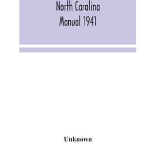North Carolina manual 1941