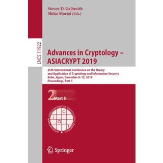 Advances in Cryptology – ASIACRYPT 2019