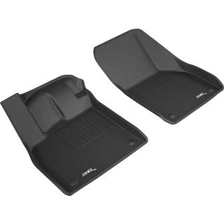 3d Maxpider Custom Fit Kagu Floor Mat (sort) kompatibel med Audi TT (FV/8S)/TT RS (FV/8S) 2016-2023 - Front Row