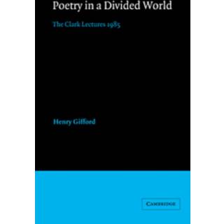 Poetry in a Divided World