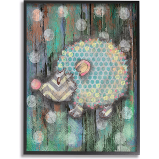 Børneværelset af Stupell nødlidende skovvindsvin vægplaque 11 x 14