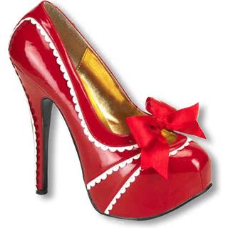 Plateau Pumps mit Schleife 38