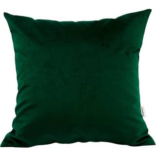 Tangdepot solid fl?jl kast pude covereuro shamcushion sham super luksus bl?d pude sager Mange farver og st?rrelse muligheder - (14x14 m?rkegr?n)