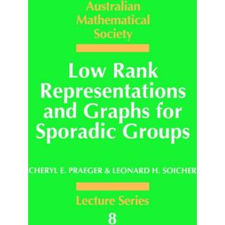 Low Rank Representations and Graphs for Sporadic Groups