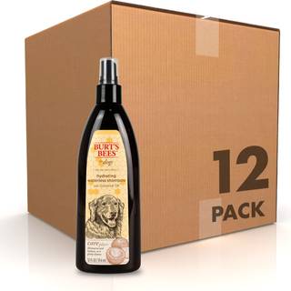Burt's Bees for Pets Care Plus+ Naturligt afledt fugtgivende vandfri shampoospray med kokosolie - Bedste trshampoo til alle hunde til at hydrere