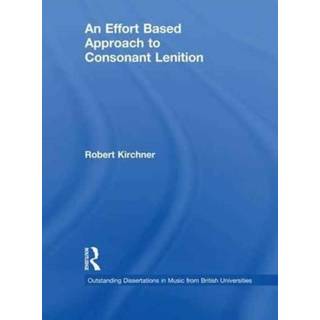 An Effort Based Approach to Consonant Lenition