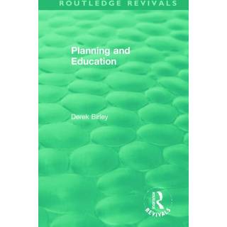Routledge Revivals: Planning and Education (1972)