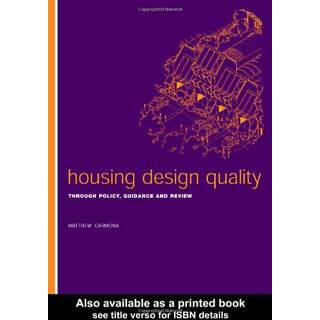 Housing Design Quality