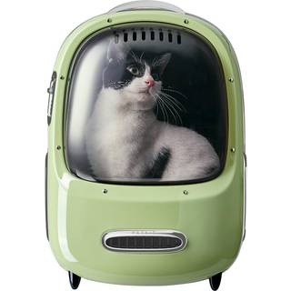 Petkit Cat rygsæk Carrier med indbygget fan og lys flyselskabsgodkendt kæledyr rygsækboble til kitty lille hund aftagelig hund rygsæk med polstre
