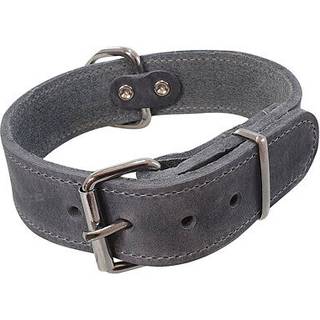 Halsbånd TABIL ekstra bredt - Grå - 45 cm (34-40 cm)