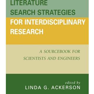 Literature Search Strategies for Interdisciplinary Research