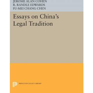 Essays on China's Legal Tradition