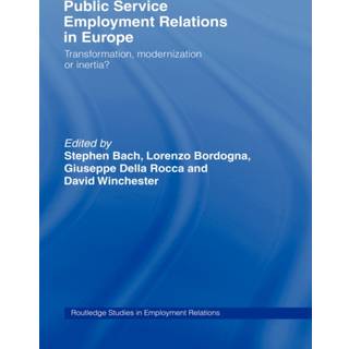 Public Service Employment Relations in Europe