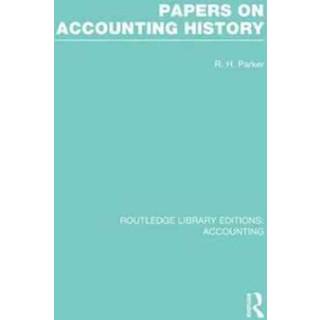 Papers on Accounting History (RLE Accounting)