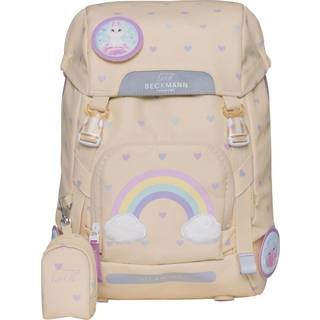Beckmann, skoletaske Classic 22 L, 110-186, Yellow Heart