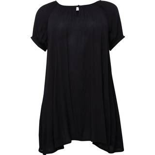 Kaffe Curve Kcami Ss Tunic Bluser 10580097 Black Deep (42)