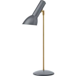 CPH LIGHTING OBLIQUE MESSING FLINTGRÅ BORDLAMPE