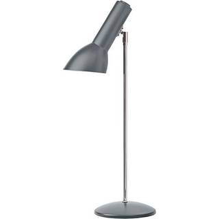 Oblique Flintgrå/Krom - Bordlampe