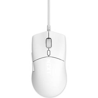NZXT Lift 2 SYMM - Symmetrical - Gaming Mus - Optisk - 6 knapper - Hvid