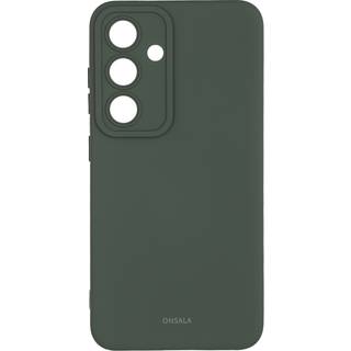 Onsala Samsung Galaxy S24 silikoneetui (grøn) - På lager i butik
