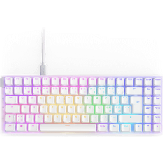 NZXT Function 2 MiniTKL - Optical Switch - Gaming Tastatur - Uden Numpad - Nordisk - Hvid