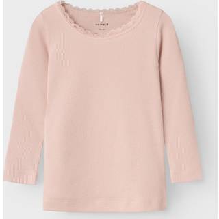 Name It Sepia Rose Rib Top