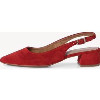 Tamaris Slingback damesko - (Rød, str. 40,)