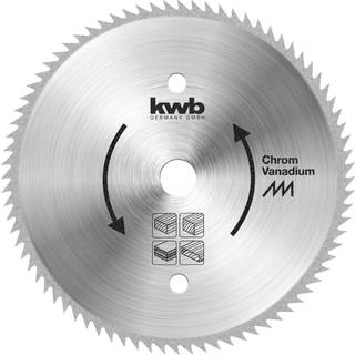 kwb CV cirkulær rundsavsklinge, 100 tænder, 210 x 1,4 x 30 mm