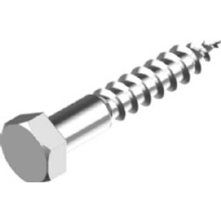 Wasi Fransk skrue m8x40mm a4 sw13 din 571