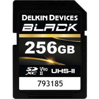 Delkin SDXC BLACK Rugged UHS-II R300/W250 (V90) - 256GB