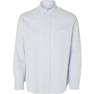 SLHREG-REIL SHIRT LS SEERSUCKER
