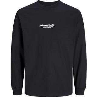 Printet O-hals Langærmet T-shirt