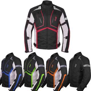HWK Motorcykeljakke til m?nd og kvindeskorpion med cordura stof til enduro motorcykel ridning og rustningsskum polstring til p?virkningsbeskyttel