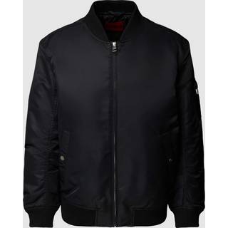 HUGO Herren Jacke schwarz unifarben