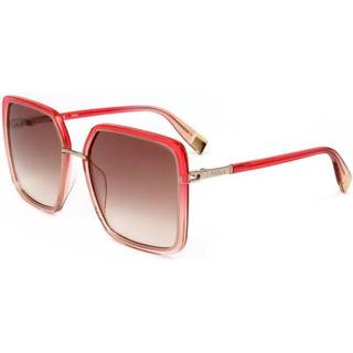Furla SFU622 594Y 57 Solbriller Kvinder Rød - Glossy Light Gold Faded Red - 57mm