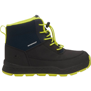 Viking Sjur Mid WP Warm Junior Vinterstøvler Børn - Black/Lime / 30