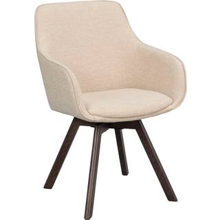 Rowico Home Alison lænestol Mørk beige/hvid pigmenteret