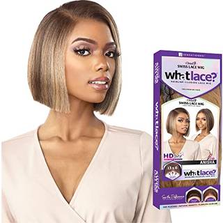 Sensationnel HD Lace Front Wig Cloud 9 Hvilken blonder schweizisk blonder 13x6 Anisha (Balayagehazelnut)