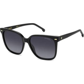Carrera Kvinde CARRERA 3002/S 807/9O Solbriller Acetat Sort Grå Firkantet Skygge