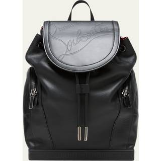 Christian Louboutin Explorafunk logo leather backpack - black - One Size