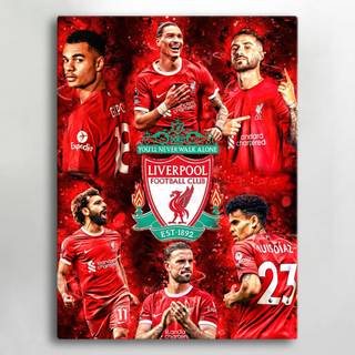 Lærredsbillede / Lærredstryk - Liverpool - 40x30 cm - Lærred