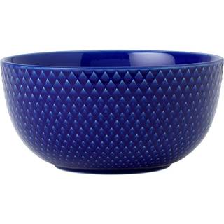 LYNGBY Rhombe color skål Ø13 cm - blå
