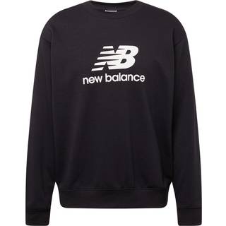 New Balance Sport Essentials Logo Crew Str. M Sort