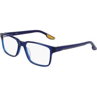 Nike 7160 410 55 Briller Mænd Blue - Transparent Midnight Navy Blue - 55mm