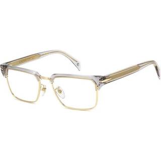 DAVID BECKHAM Mand DB 7112 FT3 Optiske stel Metal Guld / Grå Firkantet