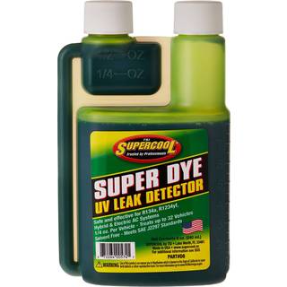Supercool A/C l?kage detektion farvestof Green 8oz