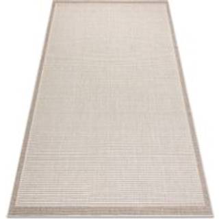 Tæppe SPRING 20411558 mønsterlinjer, ramme streng, looping - beige 120x170 cm