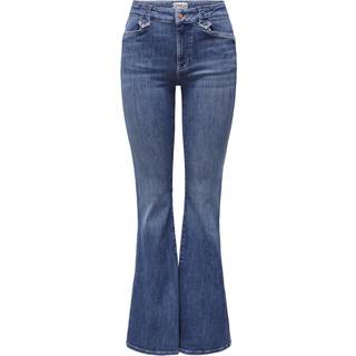 Onlcheryl Mellemhøj Talje Flared Fit Jeans