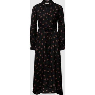 Kaffe Kaoline Dress Dresses 10551216 Black With Mustang Dot (40)